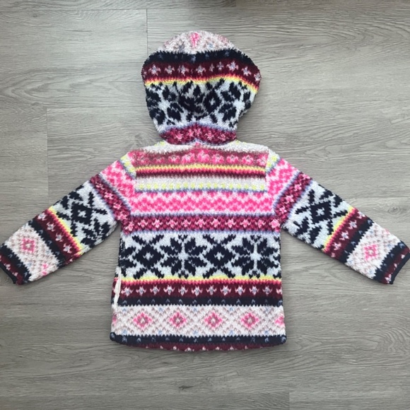 Old Navy Toddler Girls' Multi-Colored Zip Front Hooded Jacket Size 2T - Picture 11 of 12